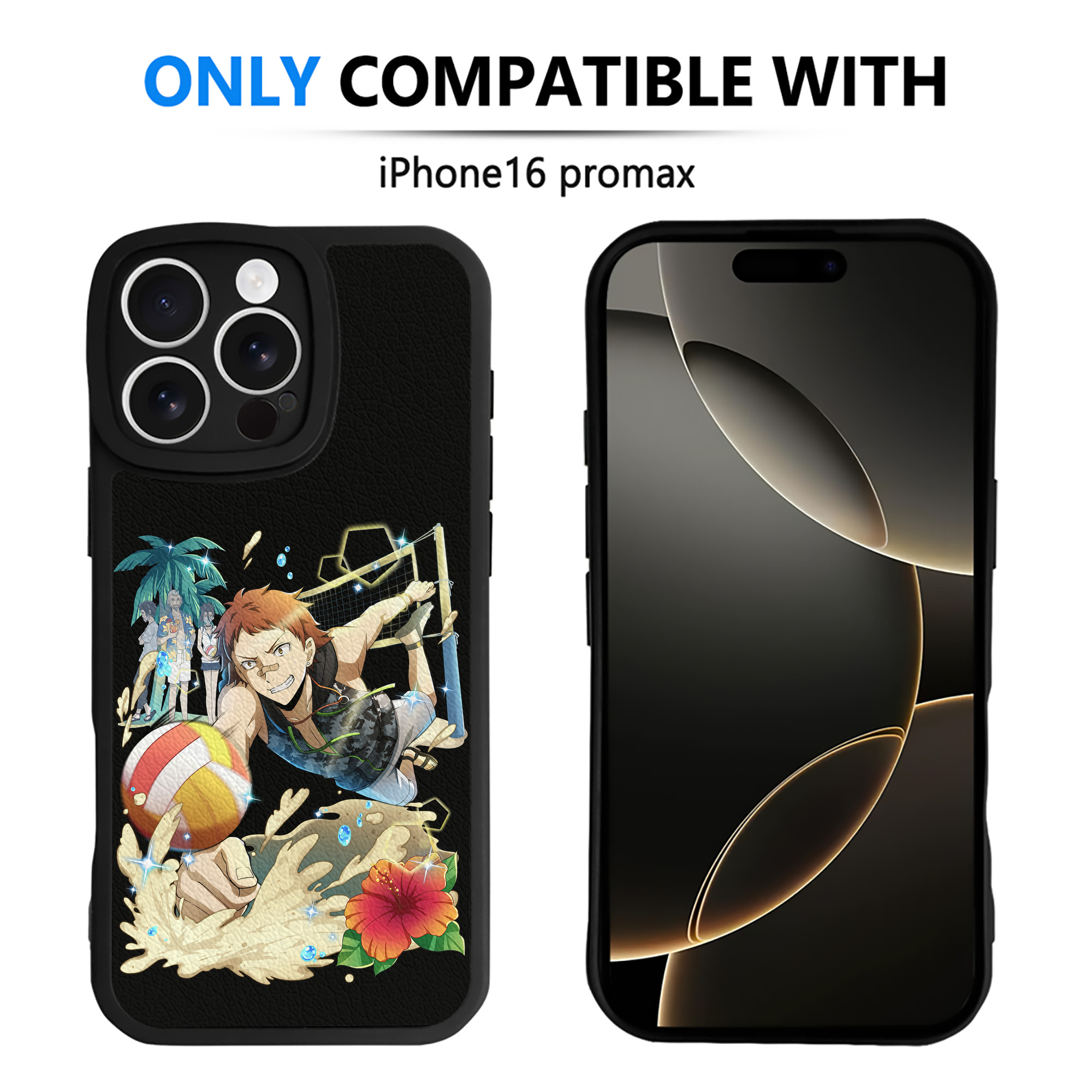 （画像用） 文豪ストレイドッグス Bungo Stray Dogs 【iPhone 16シリーズ対応】シリコンスマホケース（レザー調） 材質：シリコン